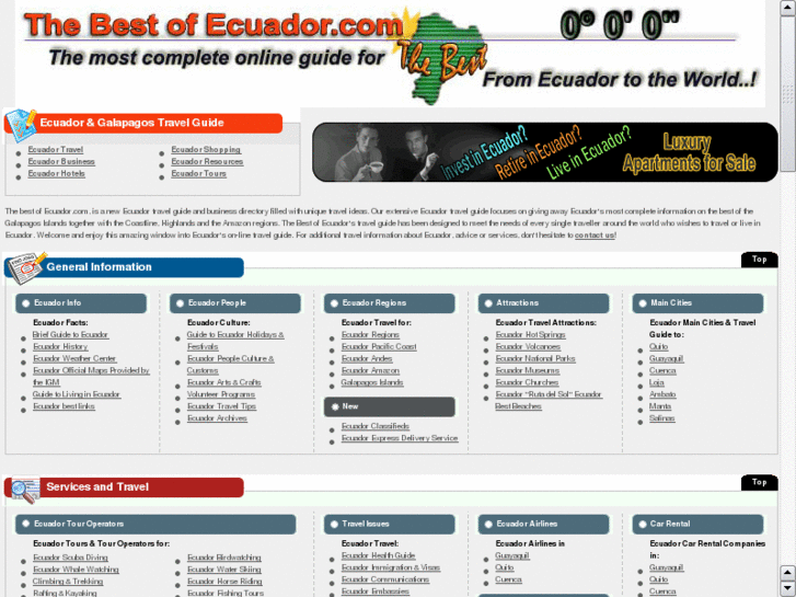 www.lomejordelecuador.com