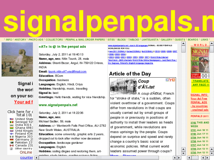 www.signalpenpals.net