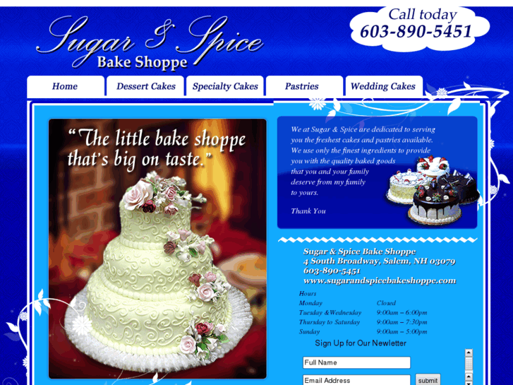 www.sugarandspicebakeshoppe.com