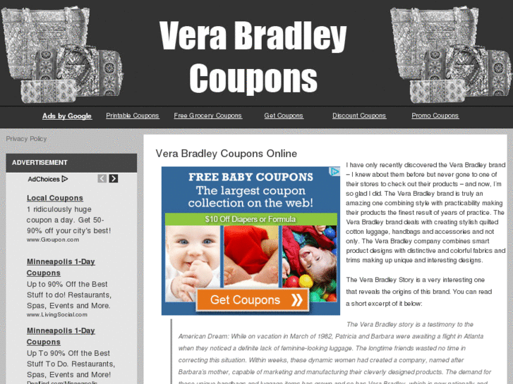 www.verabradleycoupons.com