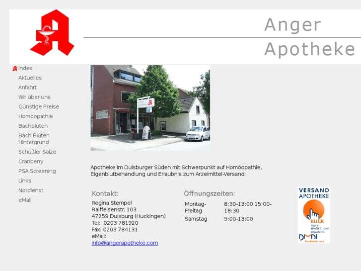 www.angerapotheke.com