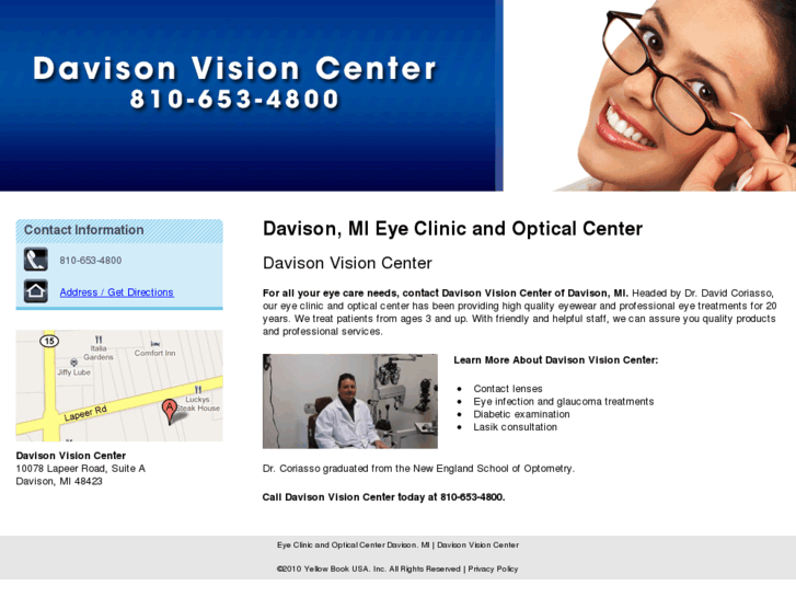 www.davisonvisioncentermi.com