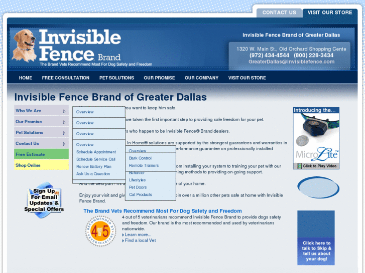 www.greaterdallasinvisiblefence.com