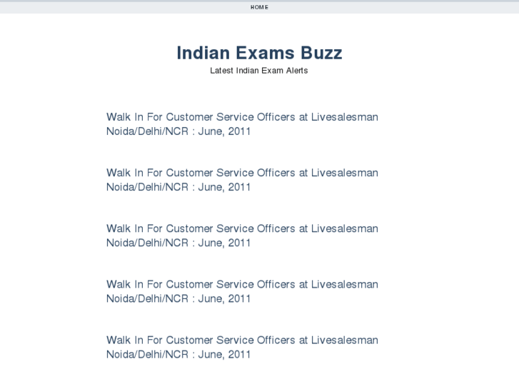 www.indiaexam.org