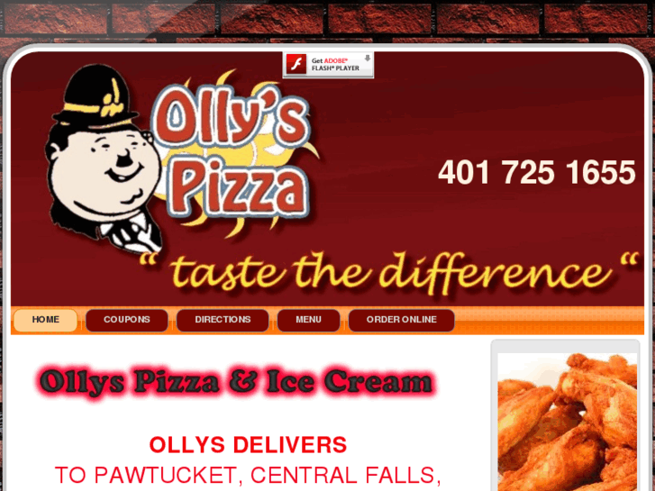 www.ollyspizzaandicecream.com