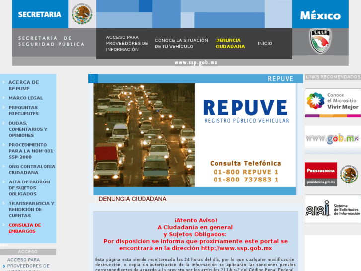 www.repuve.gob.mx