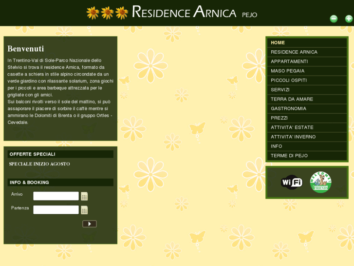 www.residencearnica.it