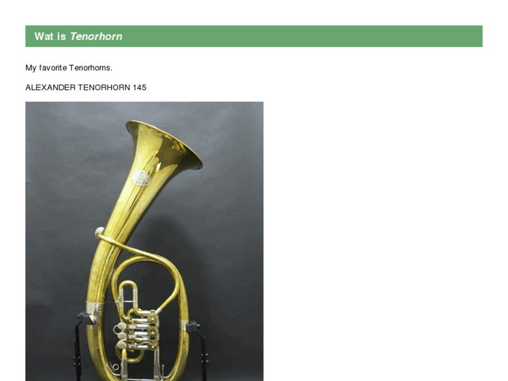 www.tenorhorn.org