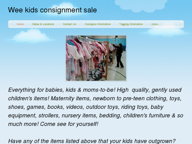 www.weekidsconsignmentsale.com