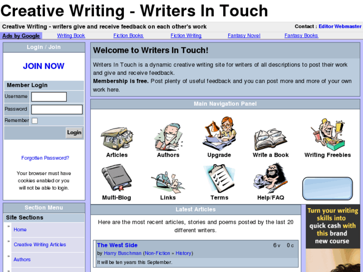 www.writersintouch.com