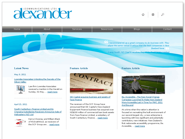 www.alexandercommunications.co.nz