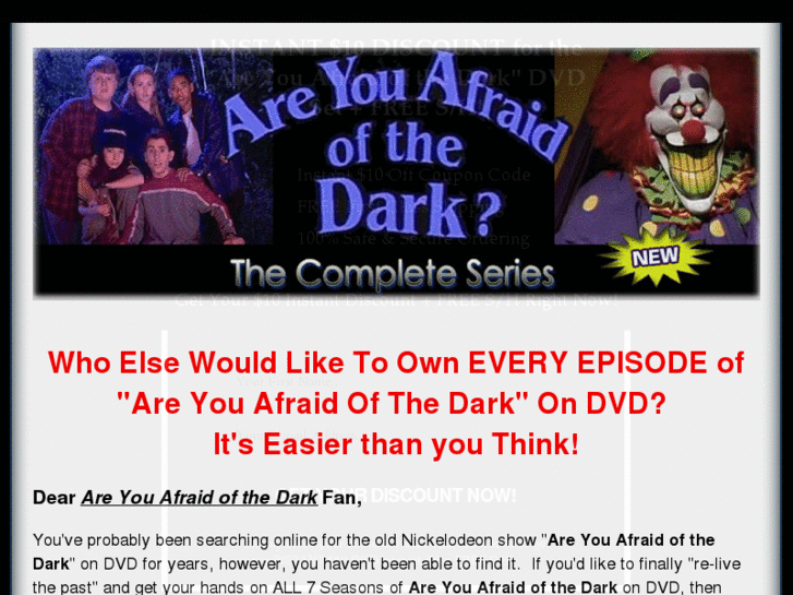 www.areyouafraidofthedark.info