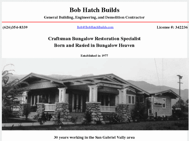 www.bobhatchbuilds.com