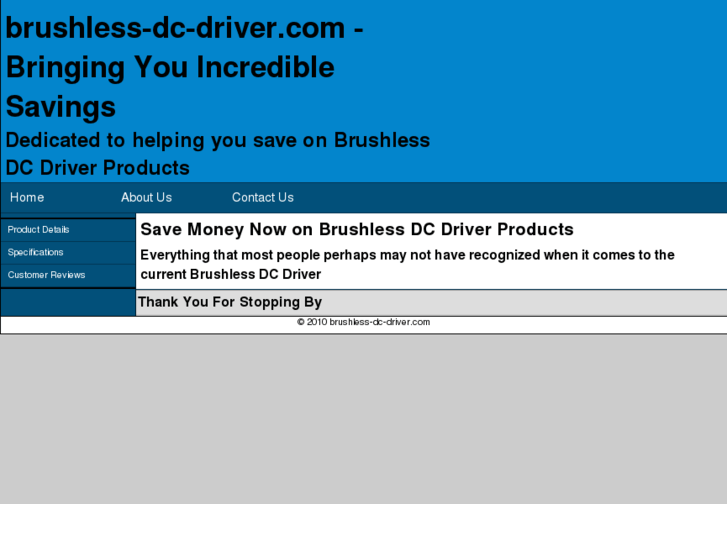 www.brushless-dc-driver.com