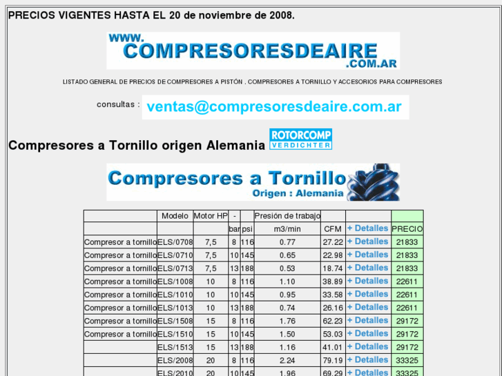 www.compresoresdeaire.com.ar