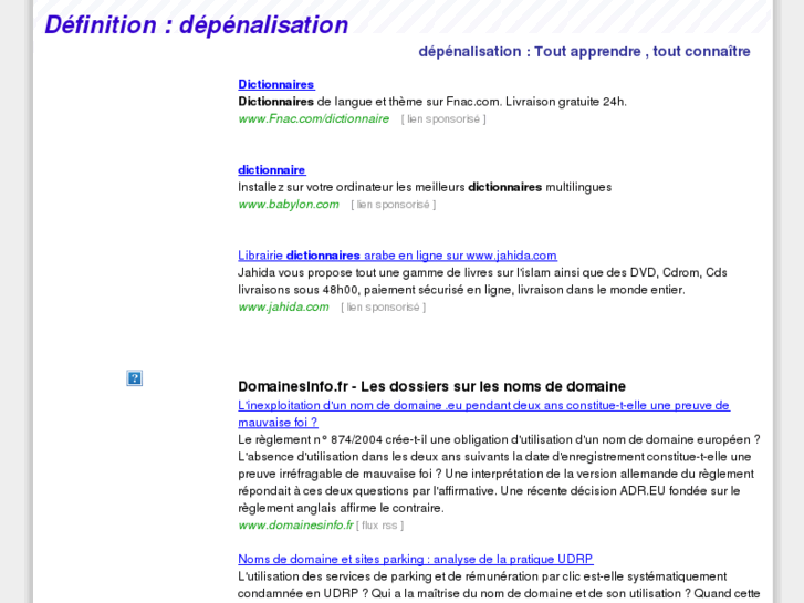 www.depenalisation.com