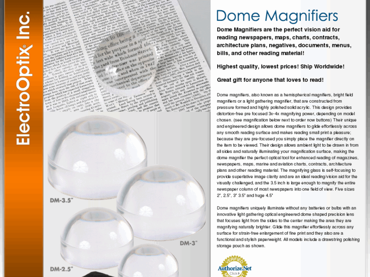 www.domemagnifiers.com