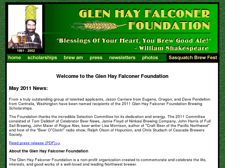 www.glenfalconerfoundation.org