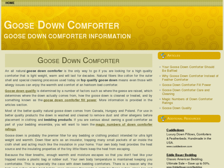 www.goose-down-comforter.org