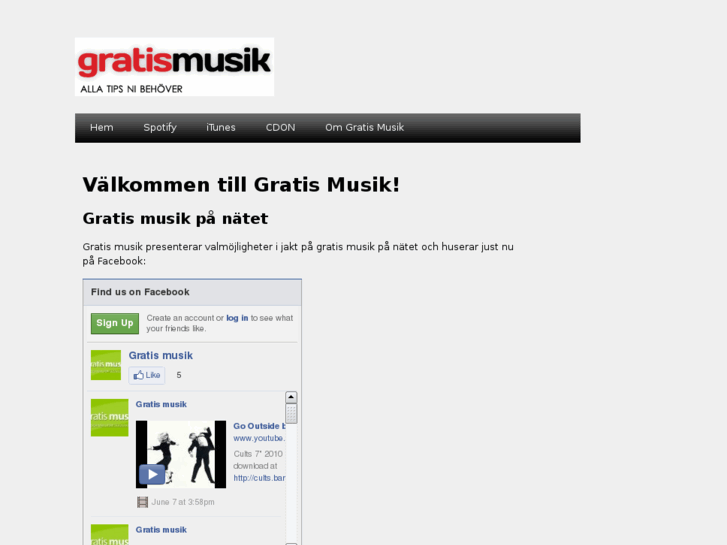 www.gratismusik.se