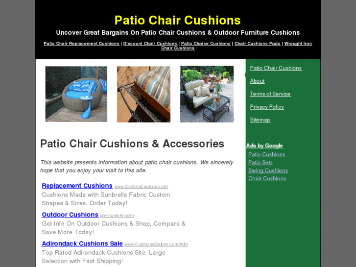 www.patiochaircushionschoice.com