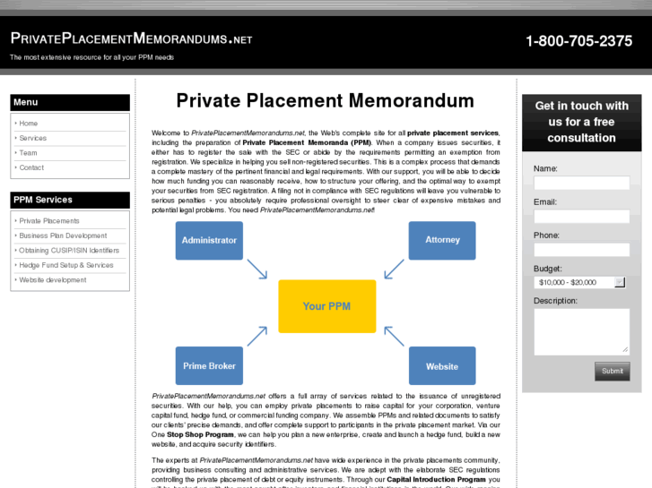 www.privateplacementmemorandums.net