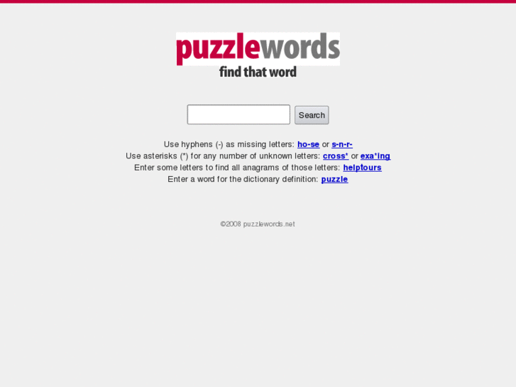 www.puzzlewords.net