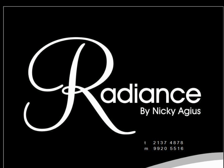 www.radiancebynickyaguis.com