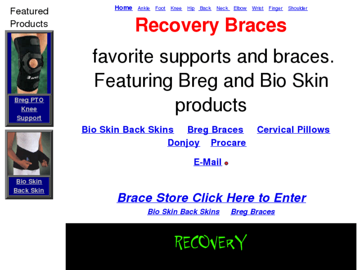 www.recoverybraces.com