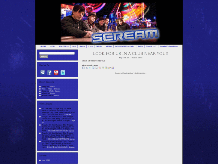 www.screamband.com