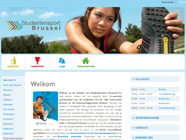 www.studentensportbrussel.be