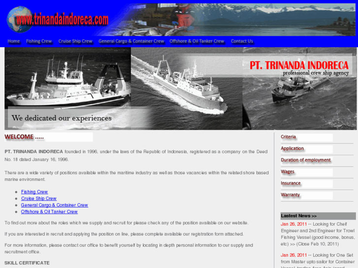 www.trinandaindoreca.com