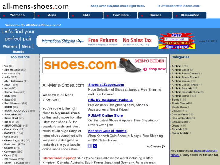 www.all-mens-shoes.com