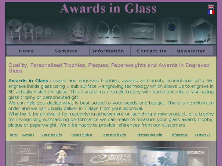 www.awardsinglass.com