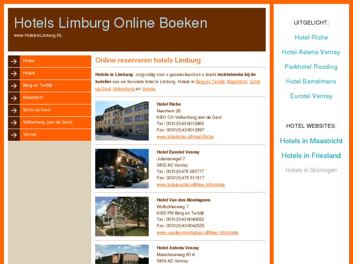 www.bedandbreakfastinlimburg.com