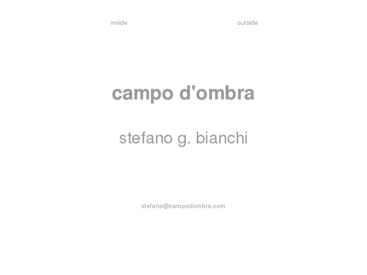 www.campodombra.com