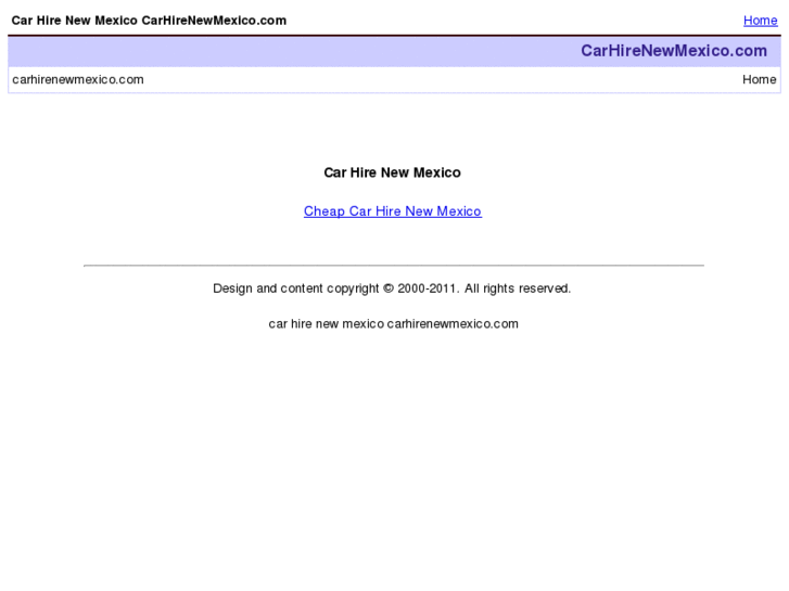 www.carhirenewmexico.com