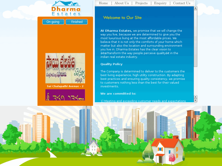 www.dharmarealestates.com