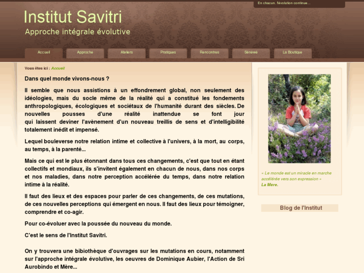 www.institut-savitri.org