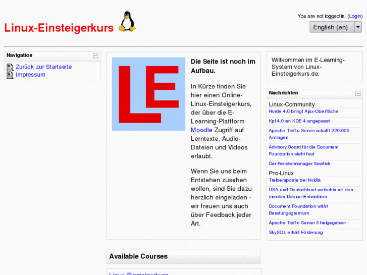 www.linux-einsteigerkurs.de