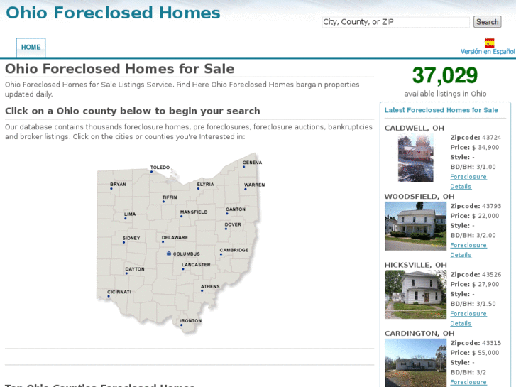 www.ohioforeclosedhomesforsale.com