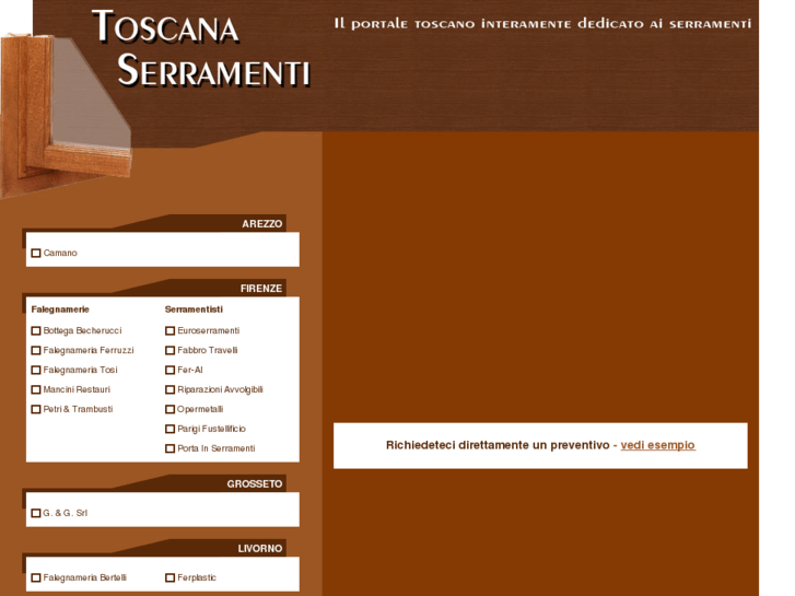 www.toscanainfissi.com