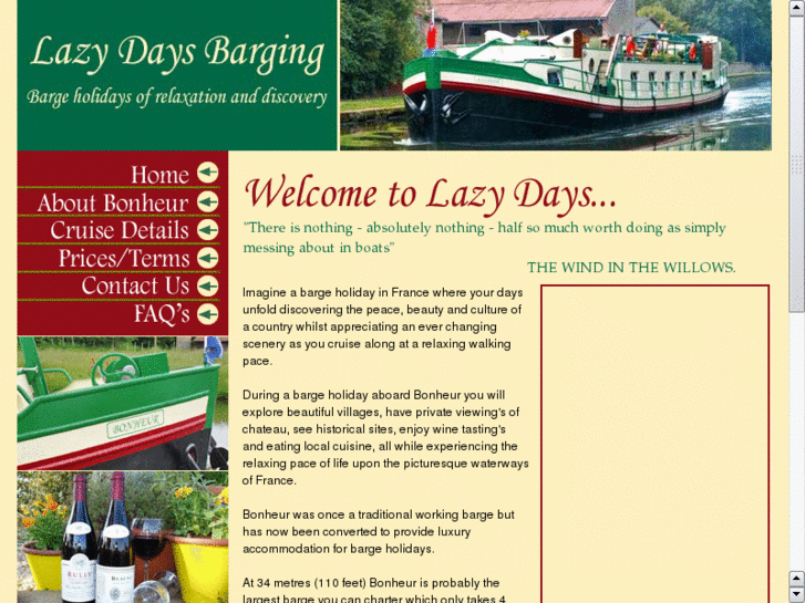 www.barge-bonheur.com