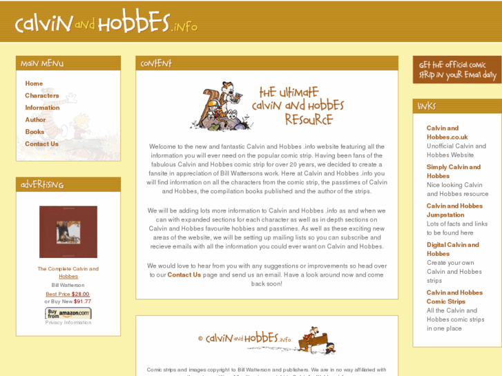 www.calvinandhobbes.info