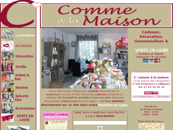 www.ccommealamaison.com