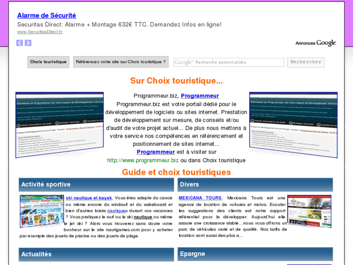 www.choix-touristique.info