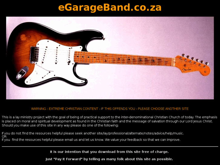 www.egarageband.co.za