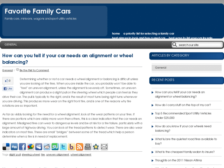 www.favoritefamilycars.com