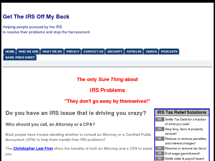 www.gettheirsoffmyback.com