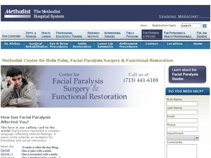 www.methodistfacialparalysis.com